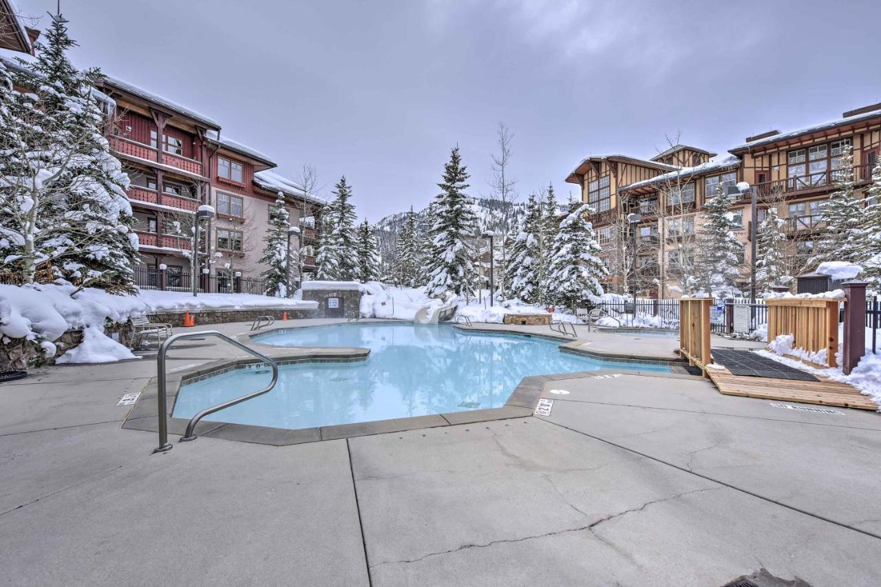 Solitude Mountain Slopeside Ski Condo With Hot Tub! Brighton Esterno foto