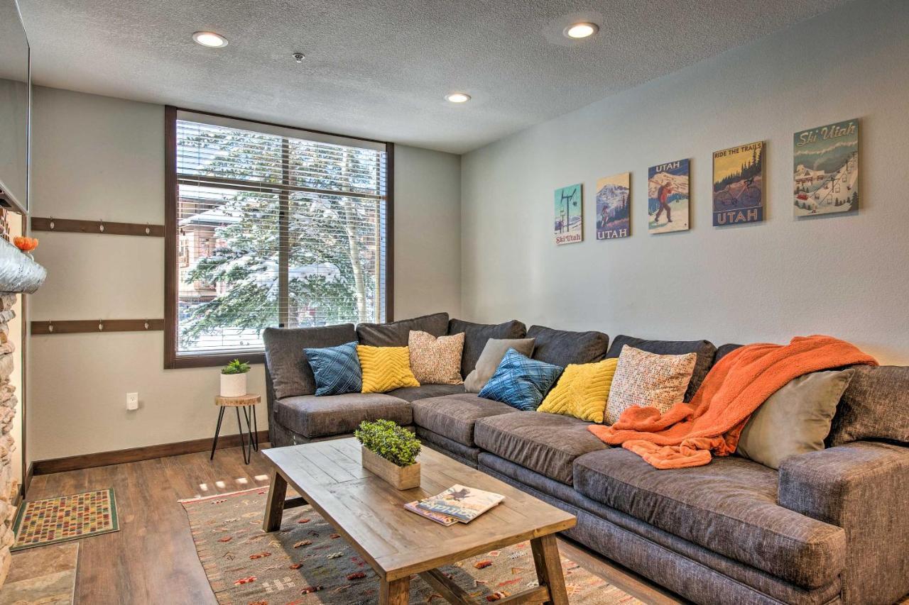 Solitude Mountain Slopeside Ski Condo With Hot Tub! Brighton Esterno foto